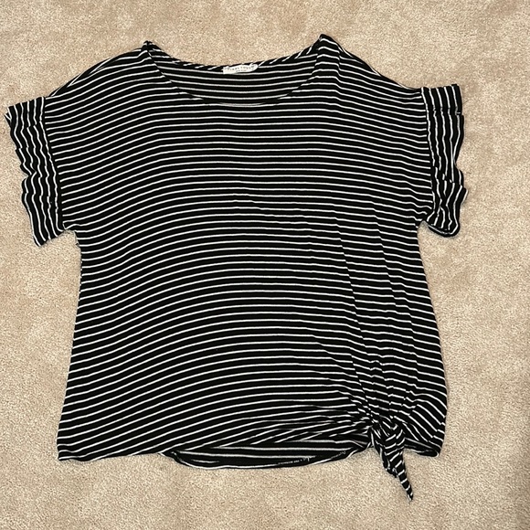 Striped Tie Shirt - Picture 1 of 5